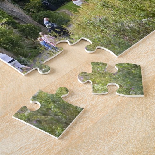 Cotswold Stein Hütten im Dorf Puzzle (Seite)