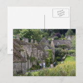 Cotswold Stone Hütten im Dorf Postkarte (Vorne/Hinten)