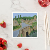 Cotswold Village England Serviette (Beispiel)
