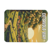 Cotswold Way England Travel Magnet (Horizontal)