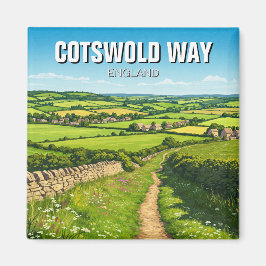 Cotswold Way England Travel Magnet