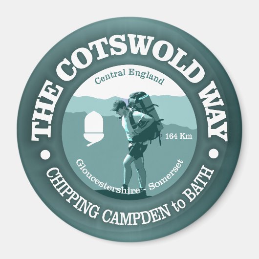 Cotswold Way (T) Magnet (Vorne)
