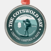 Cotswold Way (T) Ornament Aus Metall (Vorne)