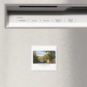 Cotswolds-Bahnplakat Magnet (In Situ (Geschirrspüler))
