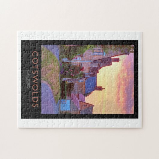 Cotswolds Bahnposter Puzzle (Horizontal)