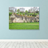 Cotswolds Bibury Arlington Row Ansicht Leinwand dr (Insitu (Holzboden))