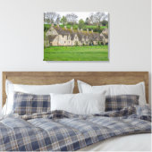 Cotswolds Bibury Arlington Row Ansicht Leinwand dr (Insitu (Schlafzimmer))