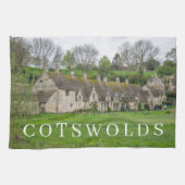 Cotswolds Bibury Arlington Row Teetuch Geschirrtuch (Horizontal)