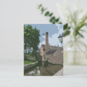 Cotswolds Dorfwassermühle Blick Postkarte (Stehend Vorderseite)