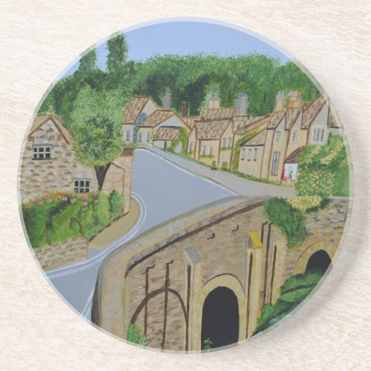 Cotswolds England Getränkeuntersetzer (Vorne)