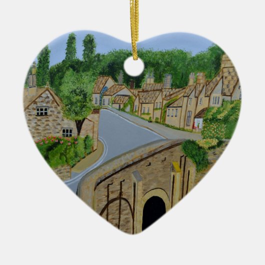 Cotswolds England Keramikornament (Vorne)