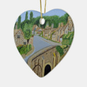 Cotswolds England Keramikornament (Links)