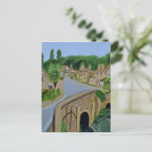 Cotswolds England Postkarte (Stehend Vorderseite)