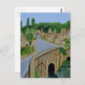 Cotswolds England Postkarte (Vorne/Hinten)