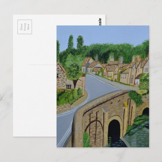 Cotswolds England Postkarte (Vorne/Hinten)