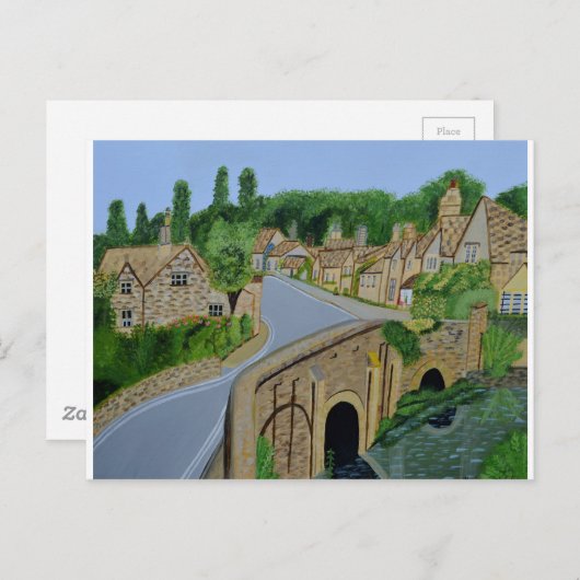Cotswolds England Postkarte (Vorne/Hinten)