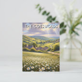 Cotswolds England reisen Postkarte (Stehend Vorderseite)