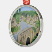 Cotswolds England Silbernes Ornament (Links)