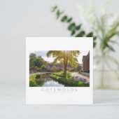 Cotswolds Feiertagskarte (Stehend Vorderseite)