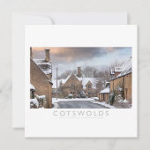 Cotswolds Feiertagskarte (Vorderseite)