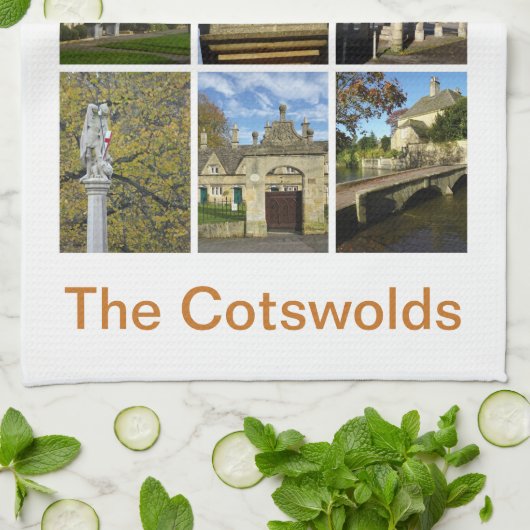 Cotswolds Geschirrtuch (Gefaltet)
