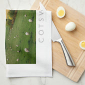 Cotswolds Geschirrtuch (Viertel Falte)