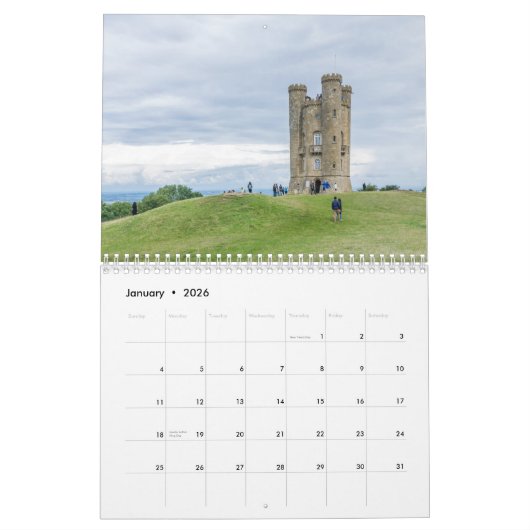 Cotswolds-Kalender 2026 Kalender (Jan 2026)