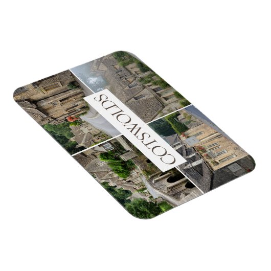 Cotswolds Landschaften sammeln Foto für Reisen Magnet (Rechte Seite)