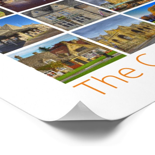 Cotswolds Poster (Ecke)