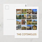 Cotswolds Postkarte (Vorne/Hinten)
