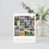 Cotswolds Postkarte (Stehend Vorderseite)