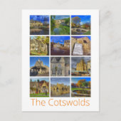 Cotswolds Postkarte (Vorderseite)