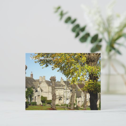 Cotswolds Postkarte (Stehend Vorderseite)