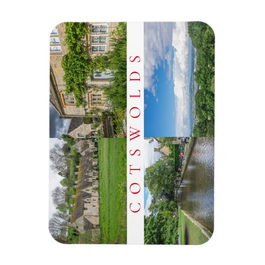 Cotswolds sieht Kühlschrankmagnet Magnet (Vertikal)