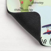 Cotswolds Vintage Karte Mousepad (Ecke)