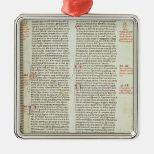 Cott Nero D II f.114 Adrian IV Ornament Aus Metall