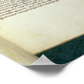 Cott Nero D II f.114 Adrian IV Poster (Ecke)