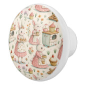 Cottagcore-Keramik Keramikknauf (Rechts)