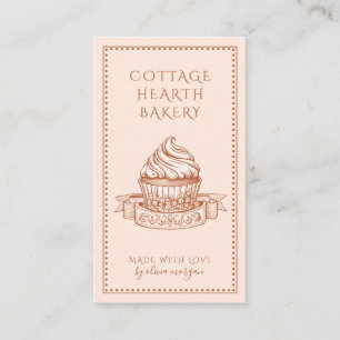 Cottage Bäckerei Bäcker Konditor Visitenkarte