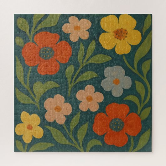Cottage Blooms Puzzle (Vertikal)