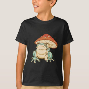 Cottage Core Frosch Regenschirm T-Shirt