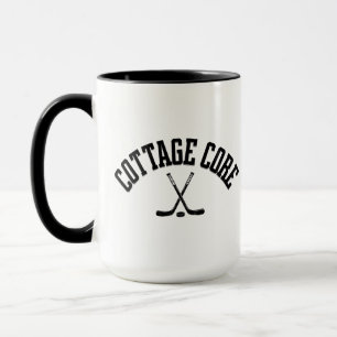 Cottage Core Hockey erhitzte Rivalitäts-Tasse Tasse