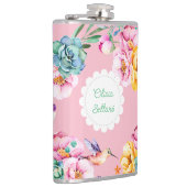 Cottage-Core Hummingbird Flachmann (Rechts)