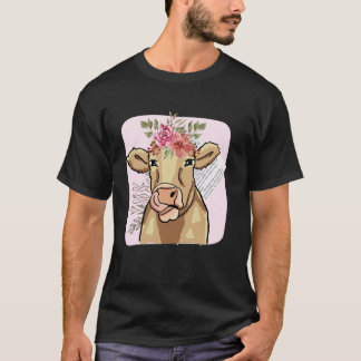 Cottage Core Kuh T-Shirt