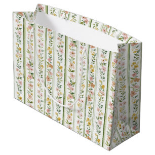 Cottage-Core-süße Blumen, es ist ein Mädchen-Baby- Große Geschenktüte