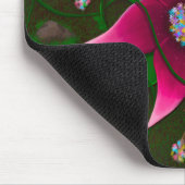 Cottage Core Whimsical Flower Mauspad (Ecke)