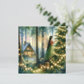 Cottage Core Whimsical Weihnachten (Stehend Vorderseite)