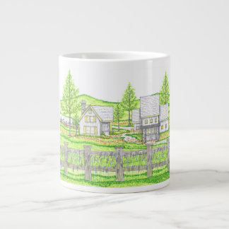Cottage Farm Jumbo-Tasse