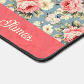 Cottage Florals Personalized School & Office Schreibtischunterlage (Ecke)