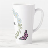 Cottage Garden bouquet Flowers Milchtasse (Rechts)